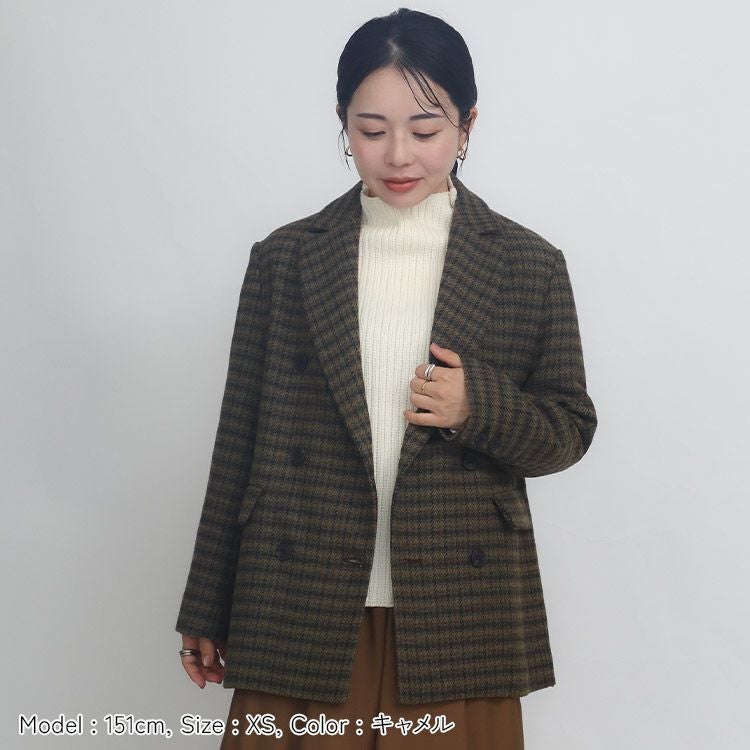 FINAL SALE】フランネルツイードジャケット 小さいサイズ 服
