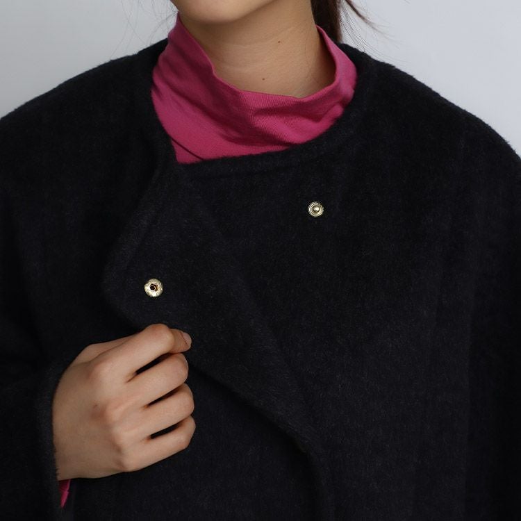 SALE】圧縮ニットシャギーハーフコート 小さいサイズ 服 レディース 通販