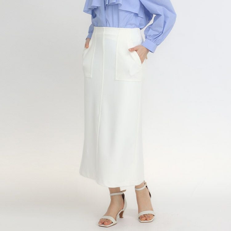 フロントポケットタイトスカート