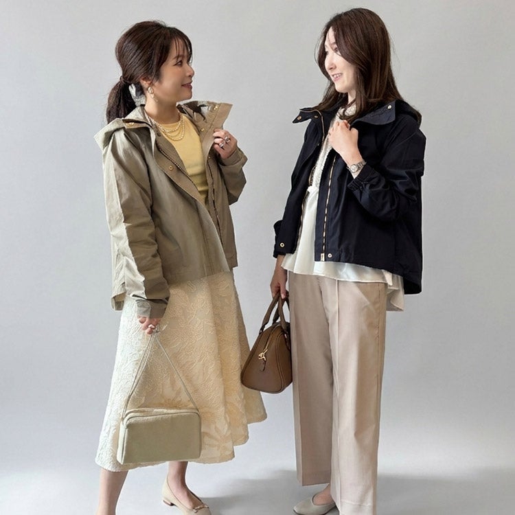 きれいめフレアマウンテンパーカー