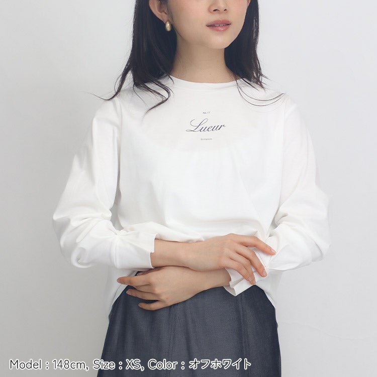限定10％OFF＆送料無料】LueurロングTシャツ【プレミアムデイズ延長
