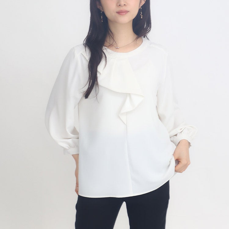 エラスティックカルゼブラウス