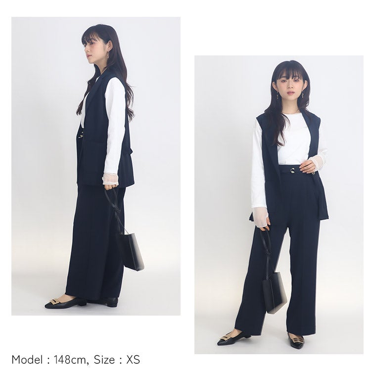 FINAL SALE】【セットアップ可】ハイストレッチカルゼジレ【再値下げ