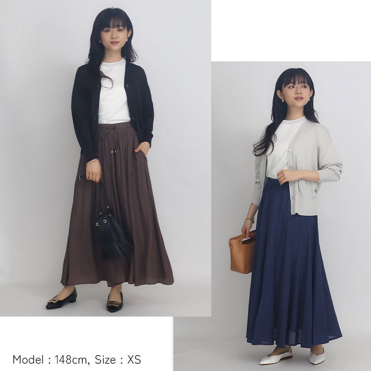UV】リネンタッチカーディガン 小さいサイズ 服 レディース 通販