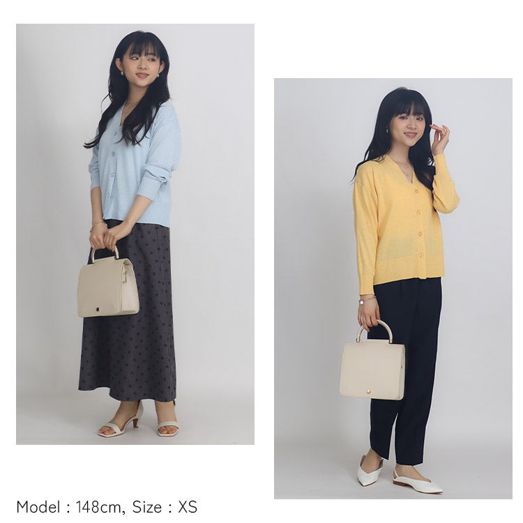 UV】リネンタッチカーディガン 小さいサイズ 服 レディース 通販