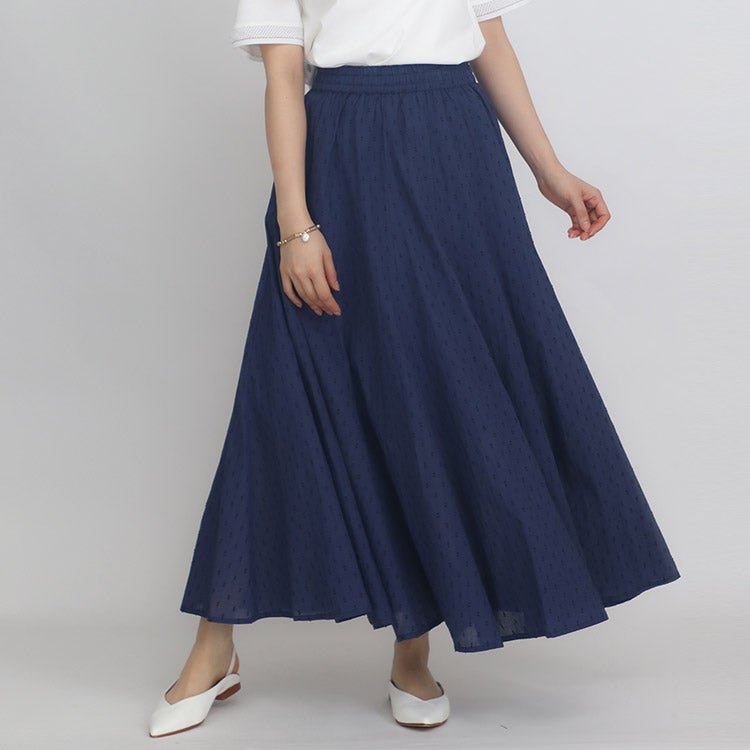 インド綿ジャカードスカート