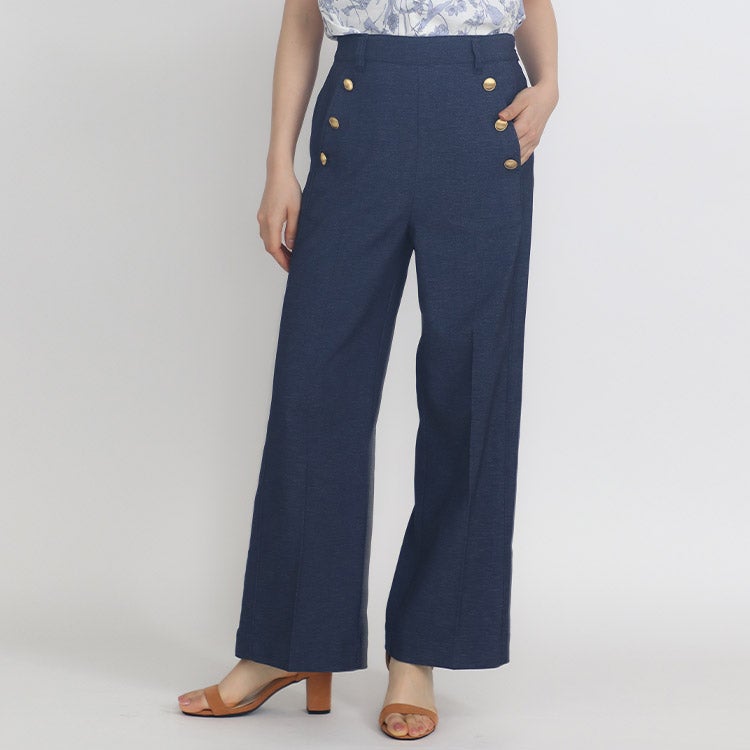 デニムライクパンツ