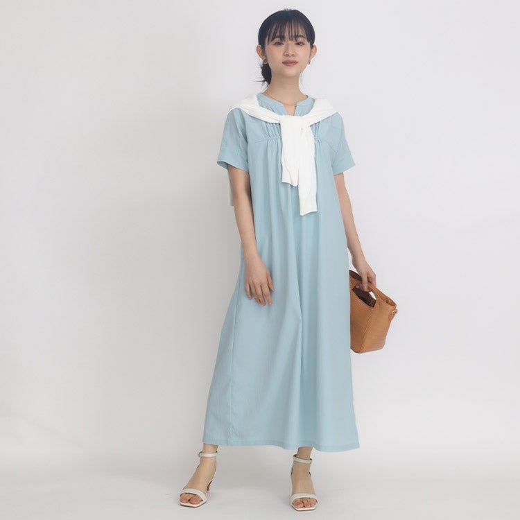 布帛ワンピース