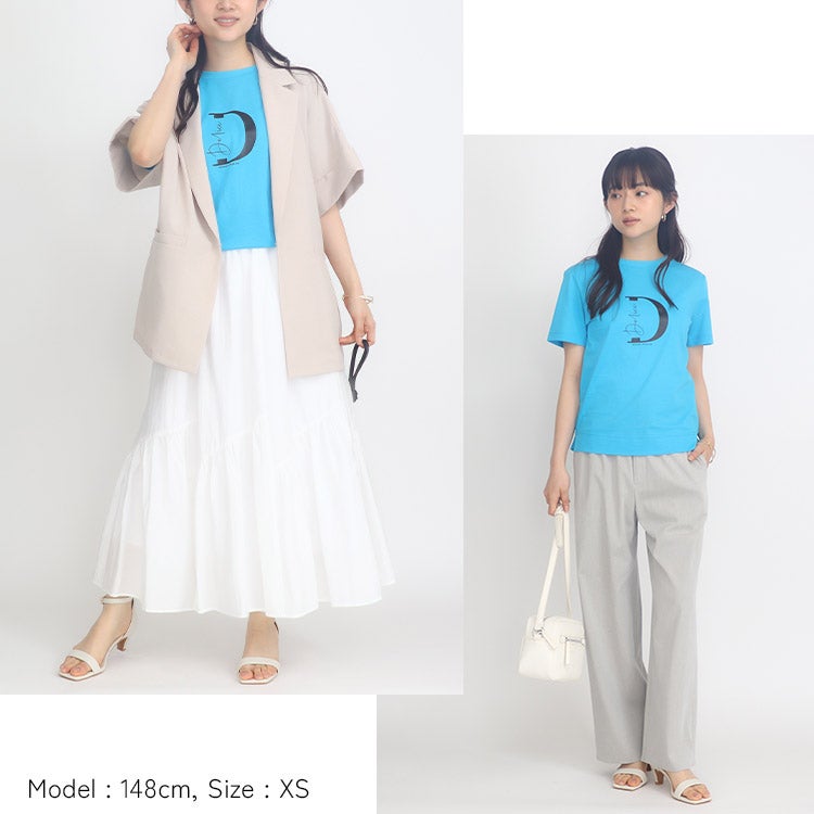 SALE】【接触冷感】プリントTシャツ 小さいサイズ 服 レディース 通販